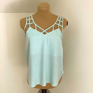NEW Blue RVCA top